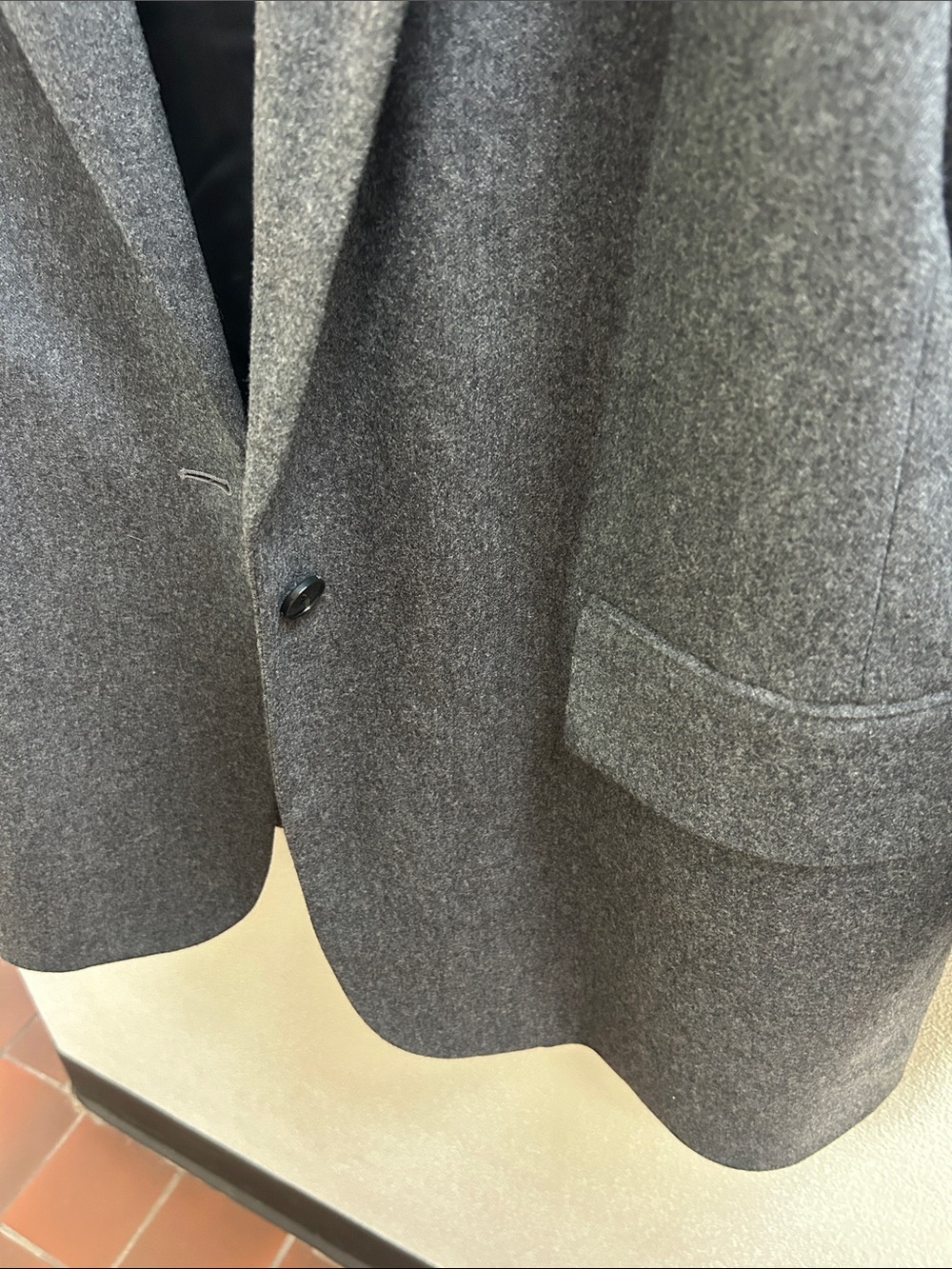 Aritzia Wilfred Oversized Wool/Cashmere Blend Blazer Grey Size XL - Picture 5 of 8